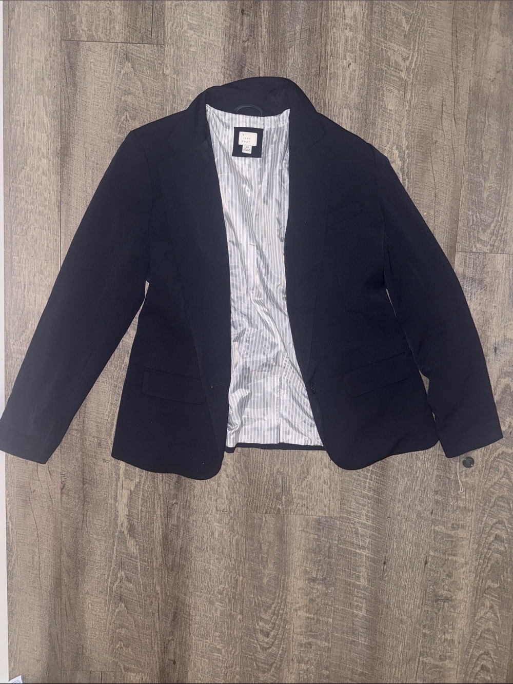 a new day Navy Women's Tailored Blazer Jacket